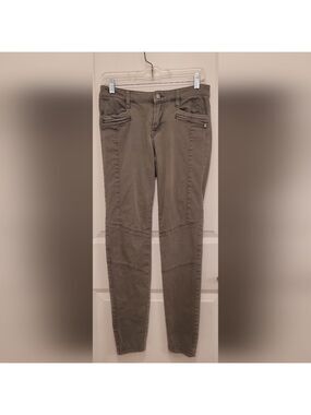 H&M Olive Cropped Jeans | Ankle Length | Size 8